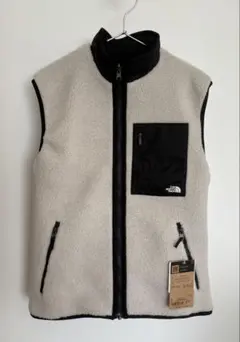 新品　ノースフェイス　リバーシブルエクストリームパイルフリースベスト S