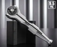 スイベルラチェットハンドル 9.5mm クロムバナジウム鋼