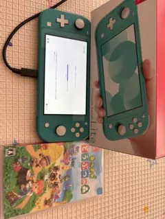 Nintendo Switch Lite ターコイズ あつまれどうぶつの森