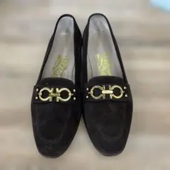 フェラガモ ❤️ローファー ガンチーニ スエード