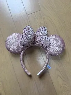 ミニーマウス　スパンコールカチューシャ