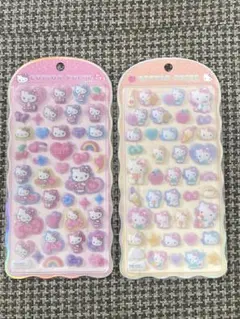 サンリオ コットンパフィーシール ハローキティ 2個セット