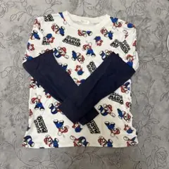 スーパーマリオ　Ｔシャツ　白 140cm
