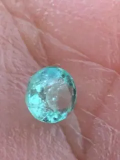 パライバトルマリン ブラジル産 0.125ct ネオンブルー トップカラー 