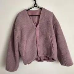 earth リバーシブルフリースジャケット