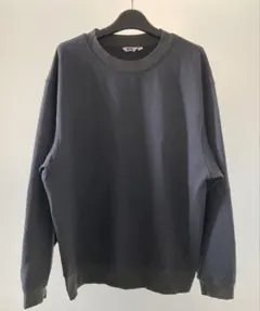 UNIQLO U エアリズムコットンスウェットシャツ ダークグレー L ユニクロ