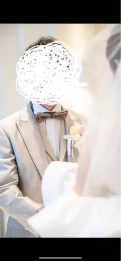 蝶ネクタイ・カフスボタンのセット