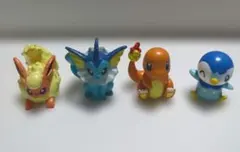 ポケモン びっくらたまご 4体 ブースター シャワーズ ヒトカゲ ポッチャマ
