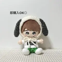 なにわ男子　ちびぬい　はぴぬい　ぬい服(ブラック)