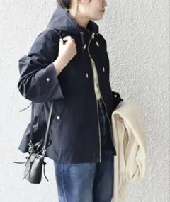 SHIPS マウンテンパーカー ONE SIZE ネイビー レディース
