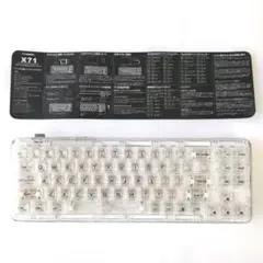 YUNZII X71 メカニカルゲーミングキーボード‪♡U18