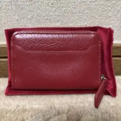H&D オールインコインケース ワインレッド