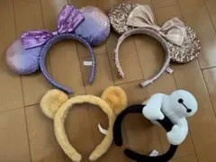 カチューシャ4個セット ディズニー