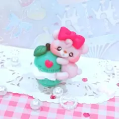 青りんご×くまʕ๑•ω•ฅʔ♥