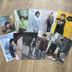 嵐　二宮和也　クリアファイル　10点セット