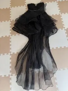 黒　ロングドレス　dazzy queen