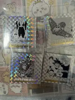 ドラゴンボール ウエハース ホログラムシール4枚セット