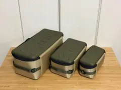 【未使用品】CHUMS ブービーマルチハードケース S・M・L３点セット