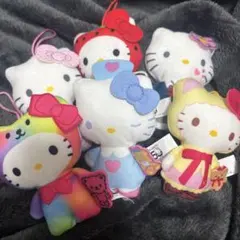 ハローキティ ぬいぐるみ 6体セット