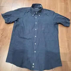 TETE HOMME テットオム　半袖シャツ　麻綿のサムネイル