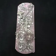 336】爽やかピンク×モコモコ レジンヘアゴム ハンドメイド