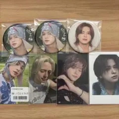 INI 松田迅 トレカ 缶バッジ