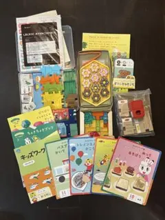こどもちゃれんじ　はこぶん　ドーナツ屋さん　未使用テキスト