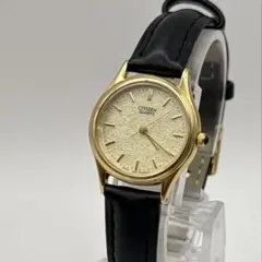CITIZEN 5437-F42813 レディース 電池交換済み 新品ベルト - メルカリ