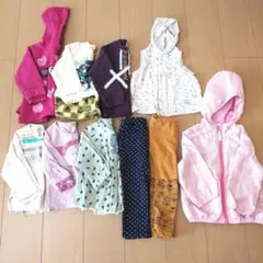 女の子 90 秋冬服おまとめ9点セット