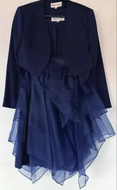 ネイビー ジャケット＆ドレスセット M