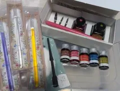 ガラスペンとインクセット