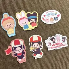 モンチッチ デバイスステッカー　6種セット♡