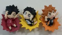 匿名配送 ハイキュー！！ ぶちマス！レリーフフィギュアマグネット ガチャガチャ