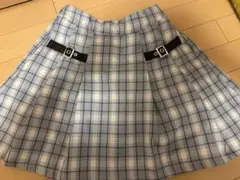 ぷ*ぐ様 Rica Ricca しまむら水色チェックスカート