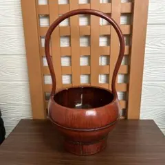 アンティーク 時代物 木製 インテリア 取手付き