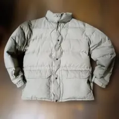 THE NORTH FACE ダウンジャケット 　カーキ　USA企画　Ｌサイズ