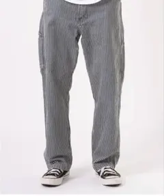 Levi's ストライプカーゴパンツ ネイビー