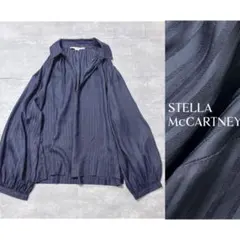 STELLA McCARTNEY ステラ マッカートニー シルク ブラウス 黒 - メルカリ