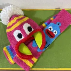 『PARTY PARTY』の帽子とマフラー２点セット
