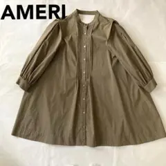 【完売品】AMERI アメリ ミディボックスチュニックシャツ 前後2wayのサムネイル