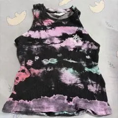 H&M タンクトップ タイダイ柄 VACAY VIBES120のサムネイル