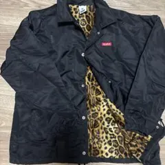 x-girl ブラック ヒョウ柄ジャケット
