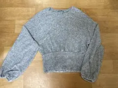 バルーンスリーブ ニット