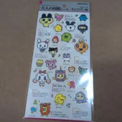 新品未開封 カミオジャパン 大人の図鑑シール たまごっち キャラクター編