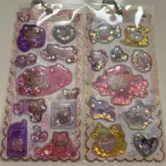 正規品　サンリオキラキラウォーターインシール