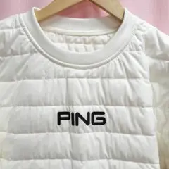 23年モデル PING ダウン ジャケット スニード プルオーバー Lサイズ