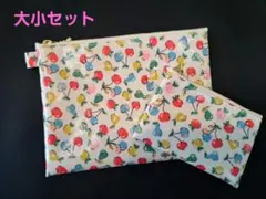 ラミネートポーチ　大小セット