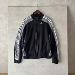 00s adidas トラックジャケット ブラック Y2K ジャージのサムネイル