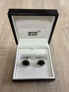 MONTBLANC モンブラン シルバー×ブラック カフリンクス 楽天市場】□極美品□ MONT BLANC モンブラン カフス カフリンクス