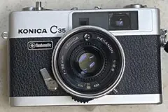 フィルムカメラ【整備、完動品】コニカC35 芦田愛菜カメラ - メルカリ